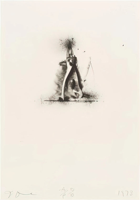 Jim Dine Prints for Sale: A Collector's Guide to Acquiring Iconic Works - UNTITLED FROM TEN WINTER TOOLS 1973 1 by Jim Dine