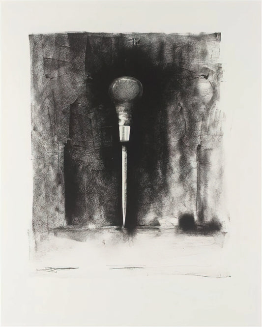 Jim Dine at Pace Gallery: A Legacy of Iconic Prints and Artistic Evolution - UNTITLED FROM TEN WINTER TOOLS 1973 3 by Jim Dine
