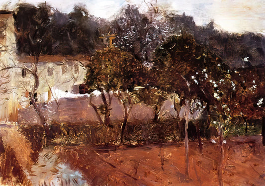 John Singer Sargent Group with Parasols: A Masterpiece of Light, Society, and Artistic Brilliance - Nice by John Singer Sargent