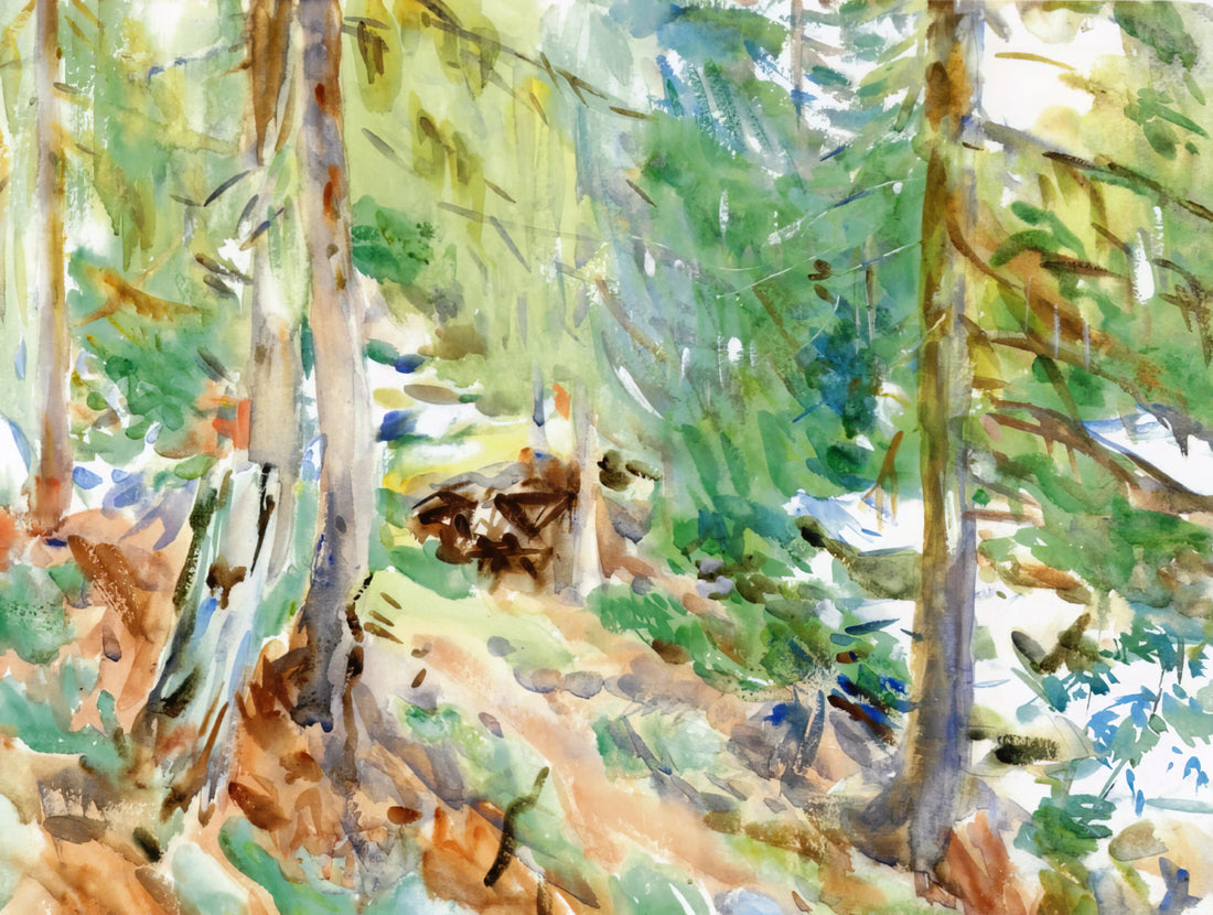 John Singer Sargent Posters: A Curator's Guide to Collecting and Displaying His Masterpieces - Val D'Aosta, Purtud by John Singer Sargent