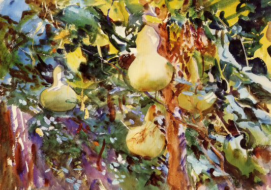 John Singer Sargent Prints: A Collector's Guide to the Master Portraitist's Work - Gourds by John Singer Sargent