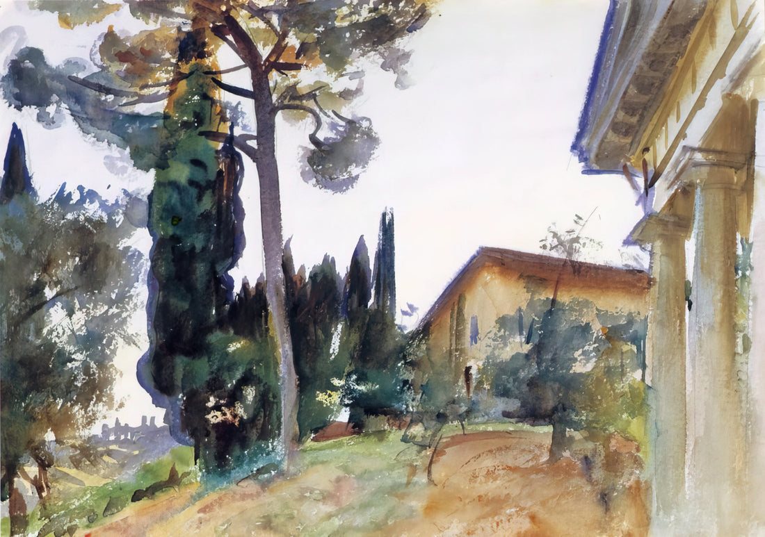 John Singer Sargent at Sotheby's: A Collector's Guide to Auction Records and Market Insights - Corfu by John Singer Sargent
