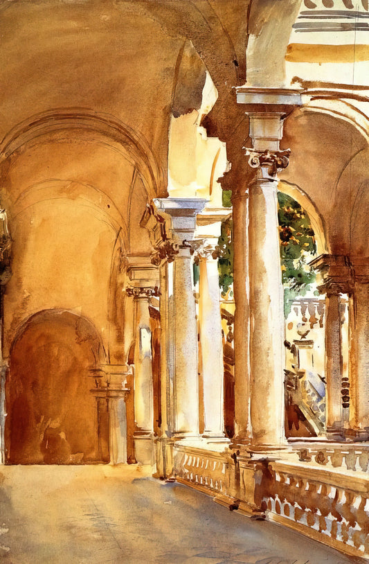 John Singer Sargent at The Met: A Master Portraitist's Legacy in Museum Collections - Genoa, the University by John Singer Sargent