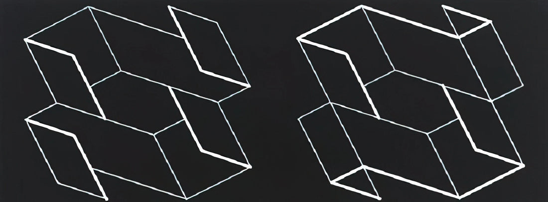 Josef Albers Artwork: The Master of Color Theory and Geometric Abstraction - DUO H 1966 by Josef Albers