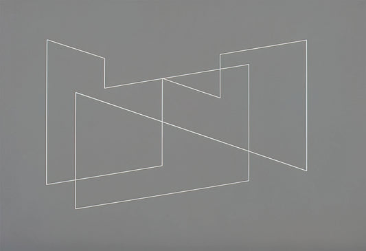 Josef Albers Reproduction Prints: A Guide to Owning Homage to the Square - STRUCTURAL INDICATION 1948 by Josef Albers