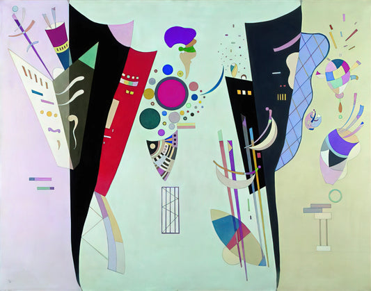 Kandinsky Posters on Amazon: A Collector's Guide to Authenticity, Quality, and Value - RECIPROCAL ACCORDS 1942 by Wassily Kandinsky