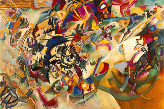 Kandinsky Wall Art: A Curator's Guide to Abstract Expression in Your Space - COMPOSITION VII 1913 by Wassily Kandinsky