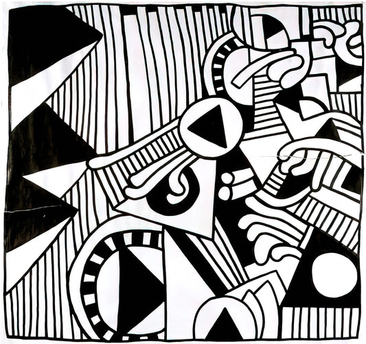 Keith Haring Breakdance Swatch: The Art, History, and Legacy of a Pop Culture Icon - UNTITLED 1978 1 by Keith Haring