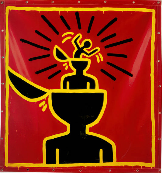Keith Haring Coca-Cola: A Pop Art Collaboration That Defined an Era - UNTITLED 1982 by Keith Haring