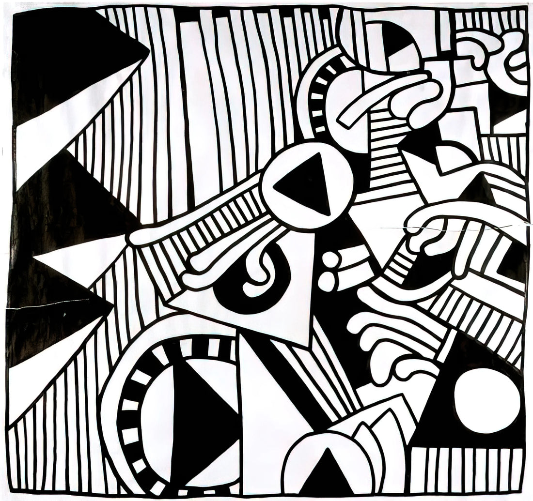 Keith Haring Family: The Artist's Personal Life, Influences, and Legacy - UNTITLED 1978 1 by Keith Haring