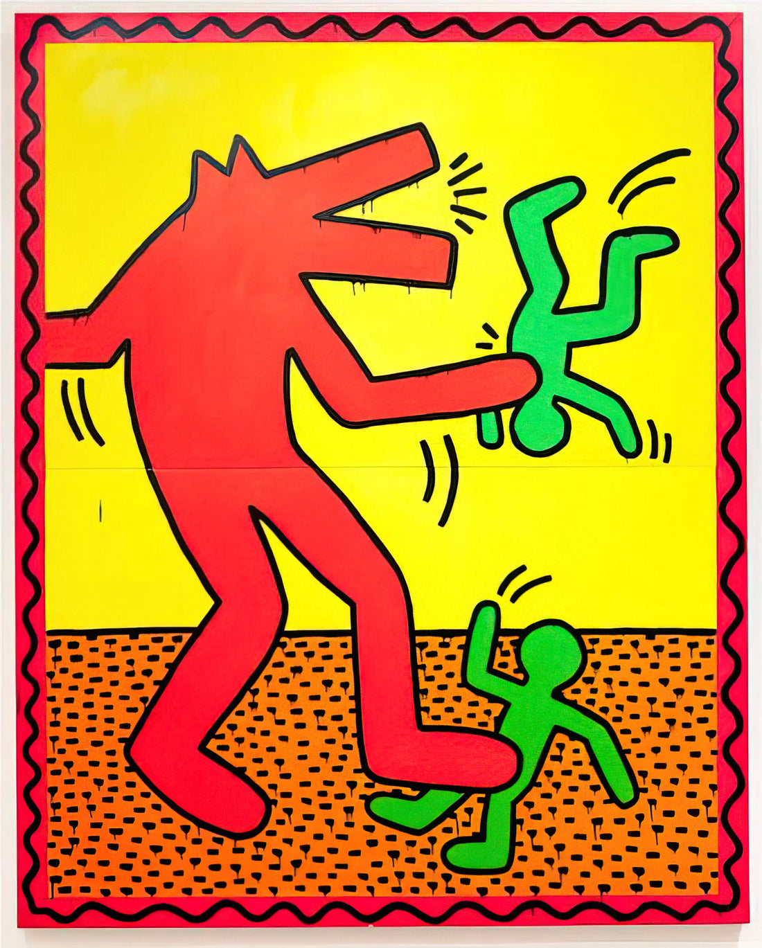 Keith Haring at Montreux Jazz: When Street Art Met Music History - UNTITLED 1982 1 by Keith Haring