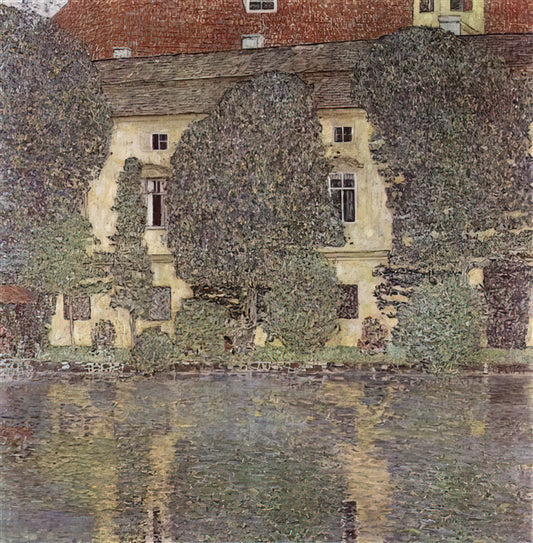 Klimt Canvas Wall Art: A Curator's Guide to Golden Elegance and Modern Display - THE SCHLOSS KAMMER ON THE ATTERSEE III 1910 by Gustav Klimt