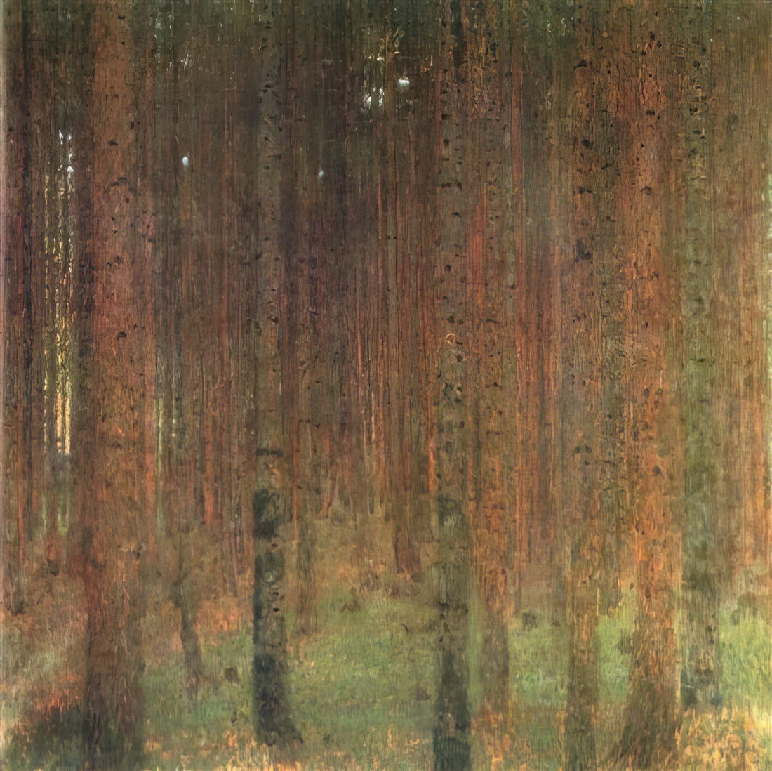 Klimt Judith Poster: The Allure of Gustav Klimt's Femme Fatale in Modern Art Prints - PINE FOREST II by Gustav Klimt