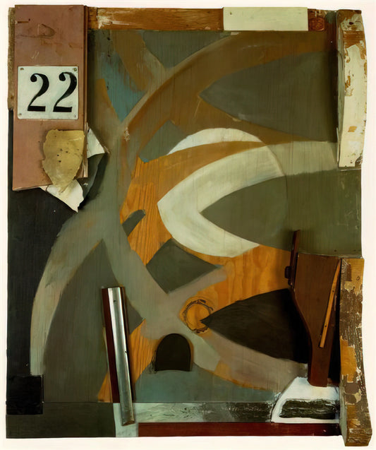 Kurt Schwitters Collage: The Revolutionary Merz Technique and Its Enduring Legacy - THE SPRING DOOR 1938 by Kurt Schwitters