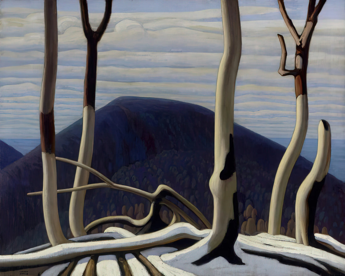 Lawren Harris Prints for Sale: A Collector's Guide to the Canadian Icon - Above Lake Superior - 1922 by Lawren Harris