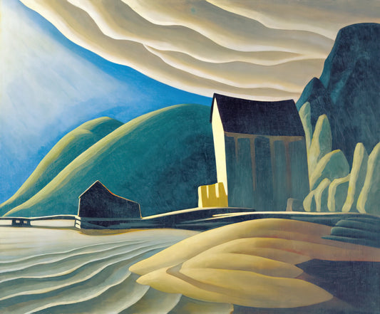 Lawren S. Harris Prints: A Collector's Guide to Canada's Iconic Modernist - Ice House, Coldwell, Lake Superior - 1923 by Lawren Harris
