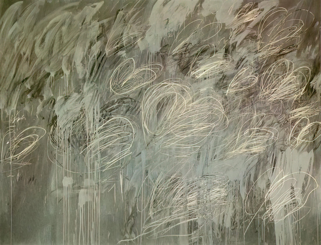 Leda and the Swan by Cy Twombly: A Modernist Reimagining of Myth - III Notes from Salalah,  Note II  by Cy Twombly