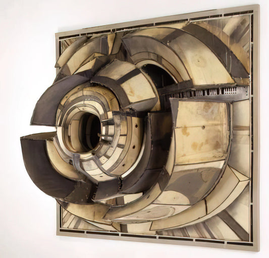 Lee Bontecou: A Retrospective on the Visionary Sculptor's Uncompromising Art - UNTITLED 1962 by Lee Bontecou