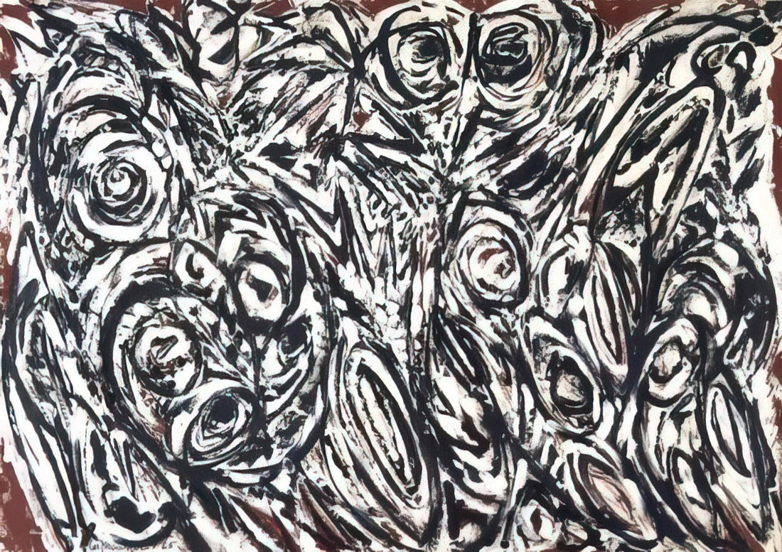 Lee Krasner Abstract Art: The Pioneering Vision Beyond Pollock - Night Creatures by Lee Krasner