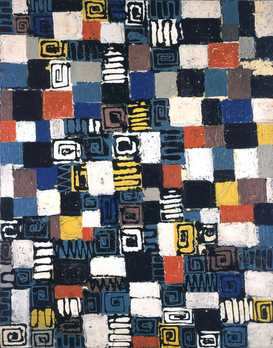 Lee Krasner Art Prints: A Collector's Guide to the Abstract Expressionist Pioneer - Untitled from Little Image series by Lee Krasner
