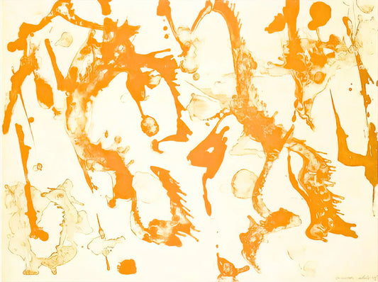 Lee Krasner Artwork: A Pioneering Force in Abstract Expressionism - Gold Stone by Lee Krasner