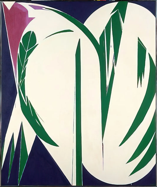 Lee Krasner at MoMA: A Legacy of Abstract Expressionist Innovation - Rising Green by Lee Krasner