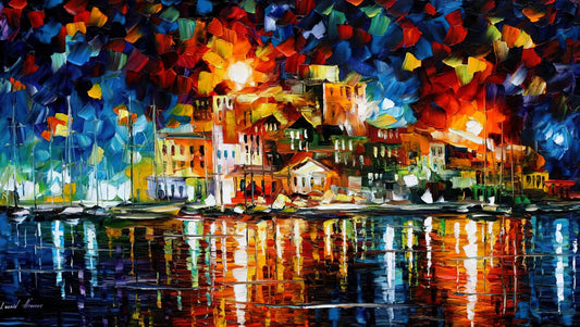 Leonid Afremov Canvas Wall Art: The Vibrant Palette of Modern Impressionism - Leonid Afremov by Leonid Afremov