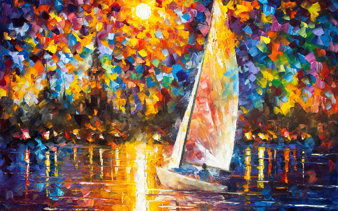 Leonid Afremov Poster: The Vibrant World of a Modern Impressionist Master - Leonid Afremov by Leonid Afremov