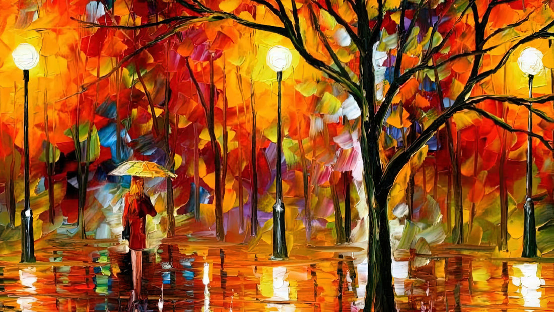 Leonid Afremov's 'Paris of My Dreams': A Vibrant Ode to the City of Light - Leonid Afremov by Leonid Afremov