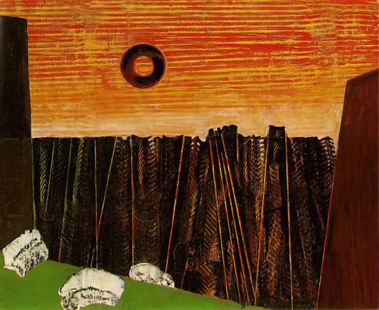 Leonora Carrington and Max Ernst: A Surrealist Love Story and Artistic Revolution - Fishbone Forest by Max Ernst