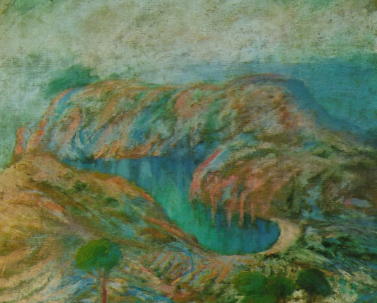 Lithographs by Salvador Dalí: A Collector's Guide to Surrealist Masterpieces - CALANQUE JONCULS CADAQUES by Salvador Dali