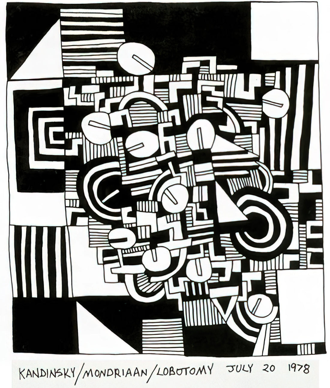 Loqi Keith Haring: The Vibrant Legacy of a Pop Art Icon - UNTITLED 1978 by Keith Haring