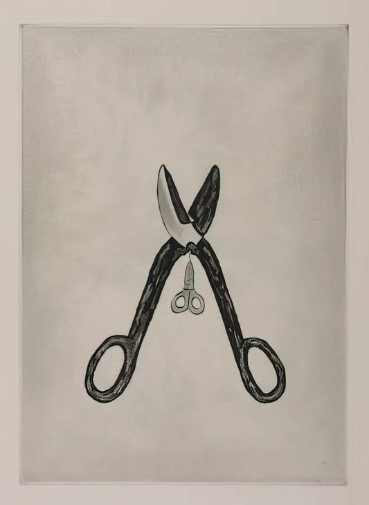 Louise Bourgeois Textile: The Fabric of Memory, Trauma, and Femininity - SCISSORS 1994 by Louise Bourgeois