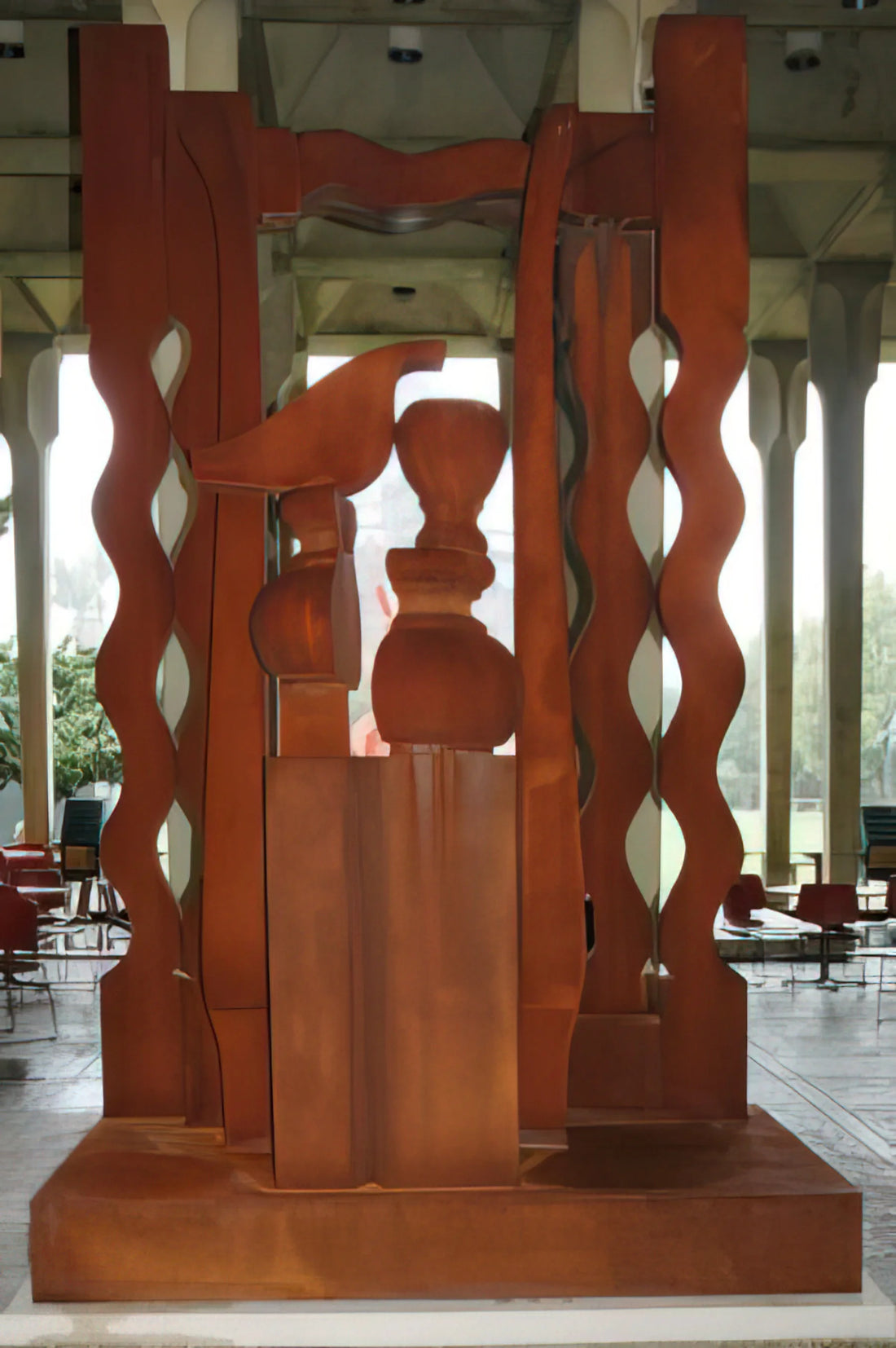 Louise Nevelson Art: The Monumental World of Assemblage and Shadow - NIGHT PRESENCE II 1976 by Louise Nevelson