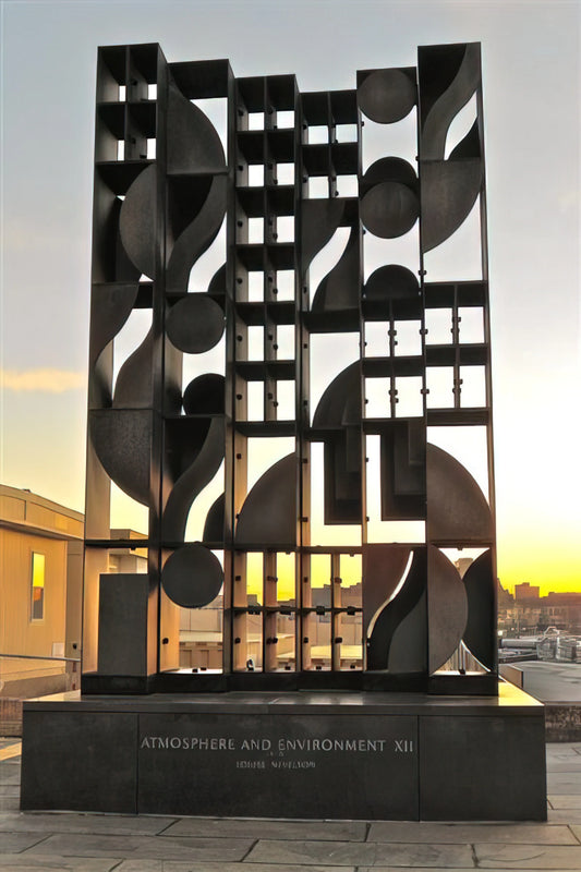 Louise Nevelson Drawings: The Foundational Studies of a Sculptural Visionary - ATMOSHERE AND ENVIRONMENT XII 1970 by Louise Nevelson