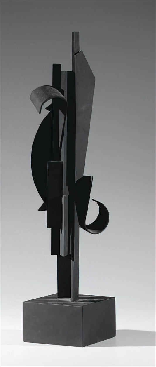 Louise Nevelson Sculpture: The Monumental Poetry of Assemblage - SKY HOOK MAQUETTE 1977 by Louise Nevelson