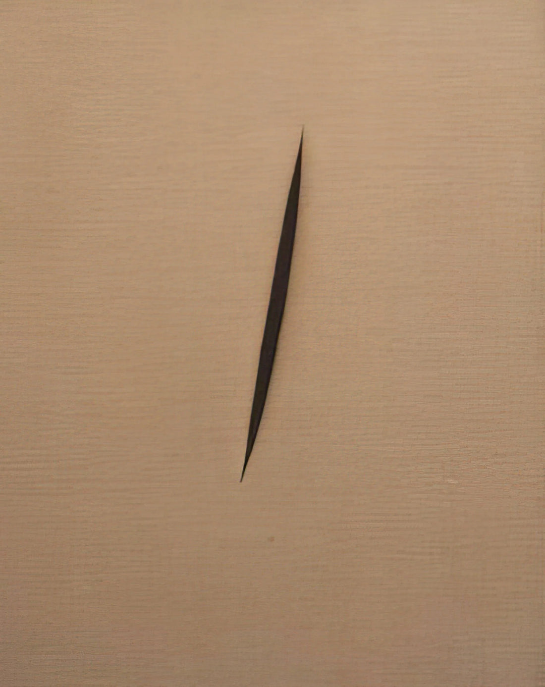 Lucio Fontana at the Pompidou: Spatialism's Revolutionary Canvas - Concept Spatiale - 1960 by Lucio Fontana
