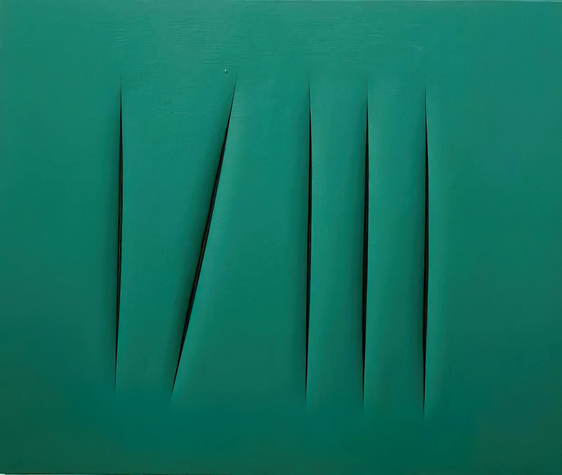 Lucio Fontana: The Revolutionary Work of Spatialism and the Slashed Canvas - Concept Spatial by Lucio Fontana