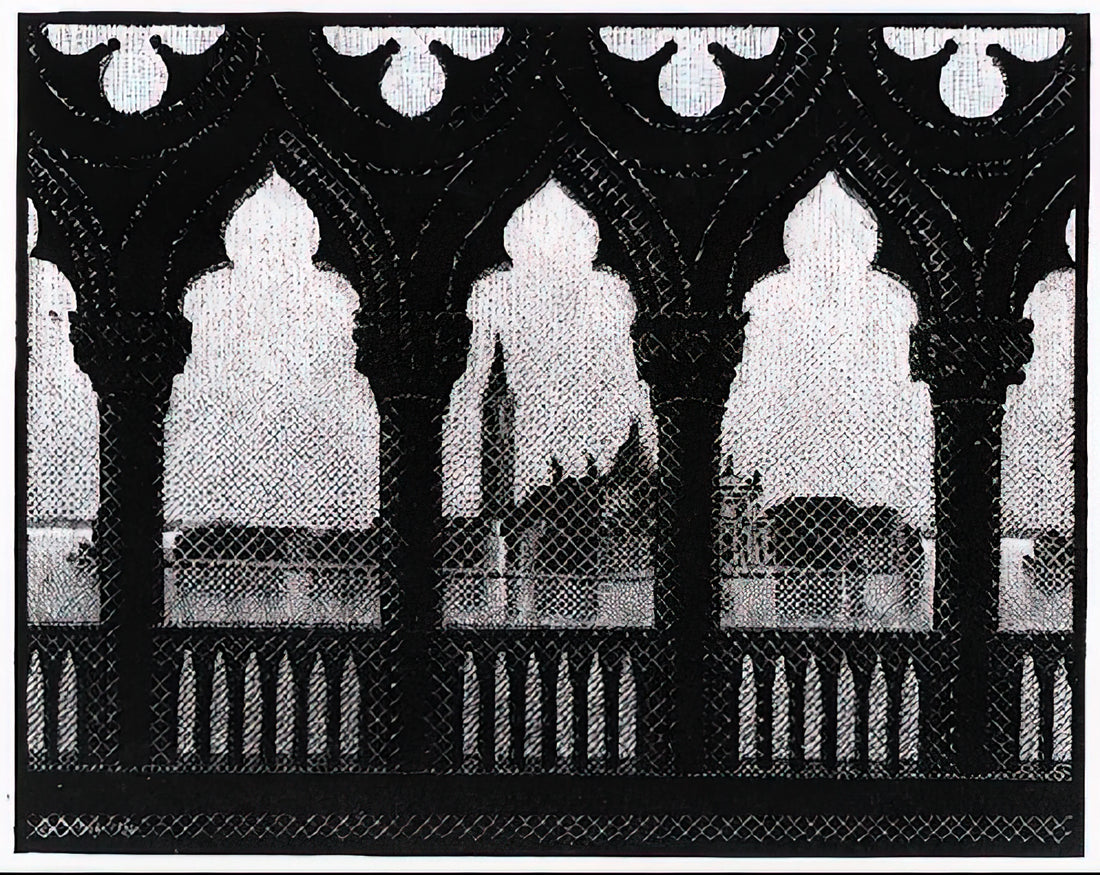 M.C. Escher: The Master of Mathematical Art and Optical Illusions - VENICE OCTOBER 1936 1936 by MC Escher