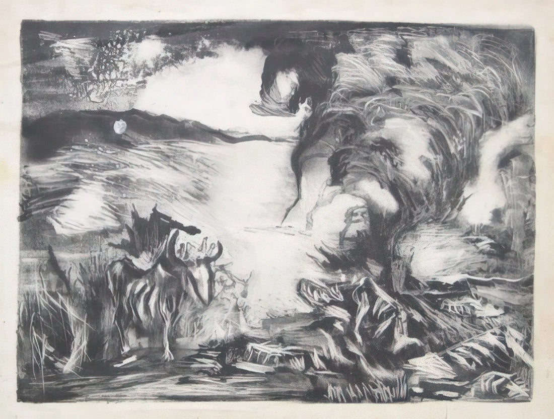 MFA Jackson Pollock: Understanding the Master of Abstract Expressionism - LANDSCAPE WITH STEER 1937 1 by Jackson Pollock