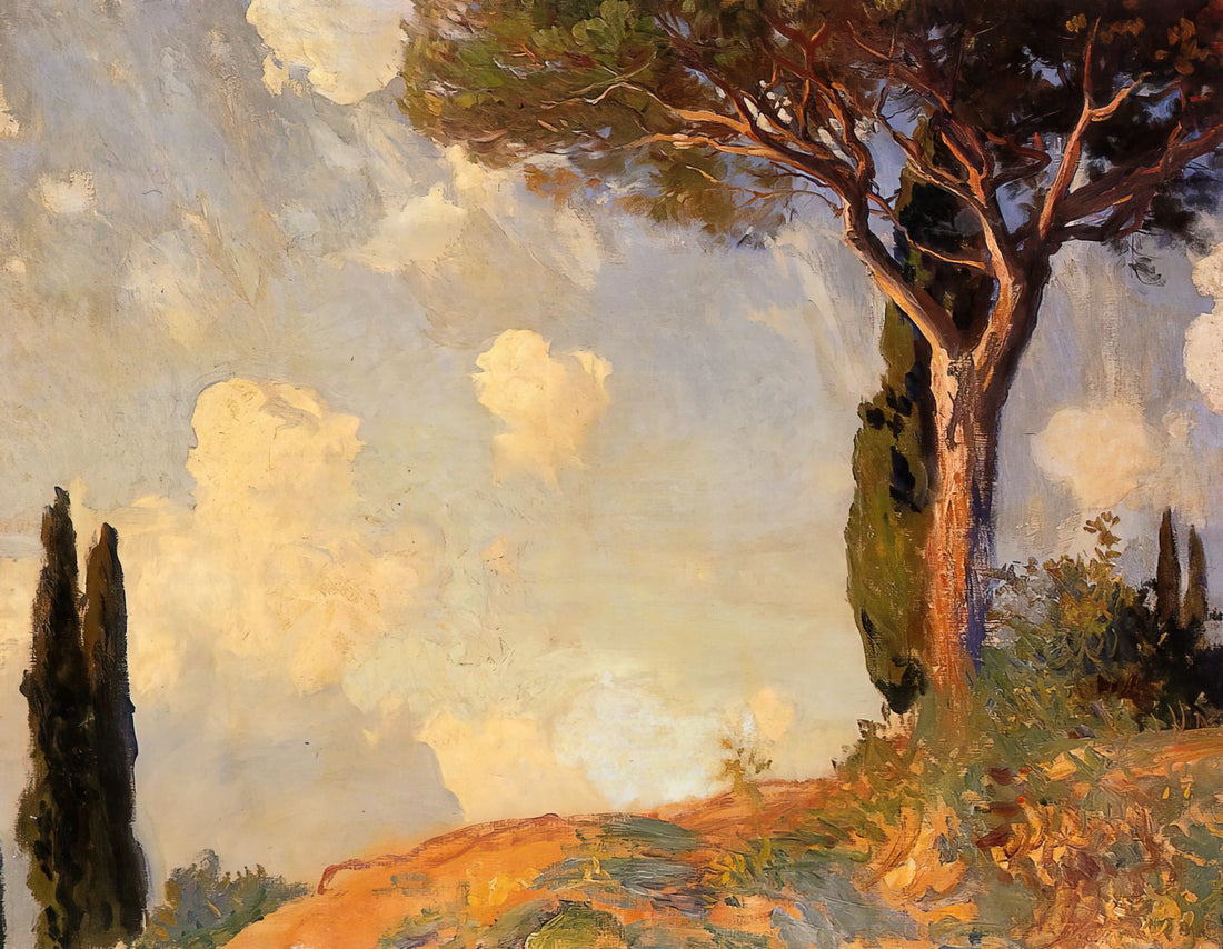 Madame X by John Singer Sargent: The Print That Captures a Scandalous Masterpiece - A Landscape Study at San Vigilio, Lake of Garda by John Singer Sargent