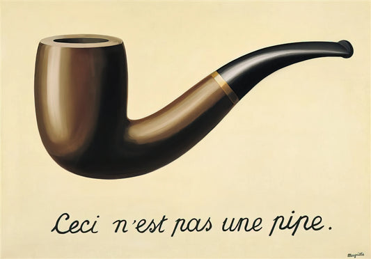 Magritte at Sotheby's: A Collector's Guide to Auction Records and Market Insights - THE TREACHERY OF IMAGES THIS IS NOT A PIPE 1948 by Rene Magritte