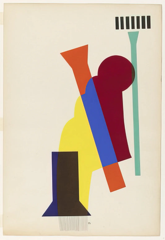 Man Ray Photography: The Surrealist Visionary Who Redefined the Art of the Lens - CONCRETE MIXER FROM THE PORTFOLIO REVOLVING DOORS 1926 by Man Ray