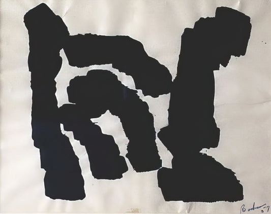 Marcel Barbeau Print: A Collector's Guide to the Canadian Abstract Master - Untitled by Marcel Barbeau