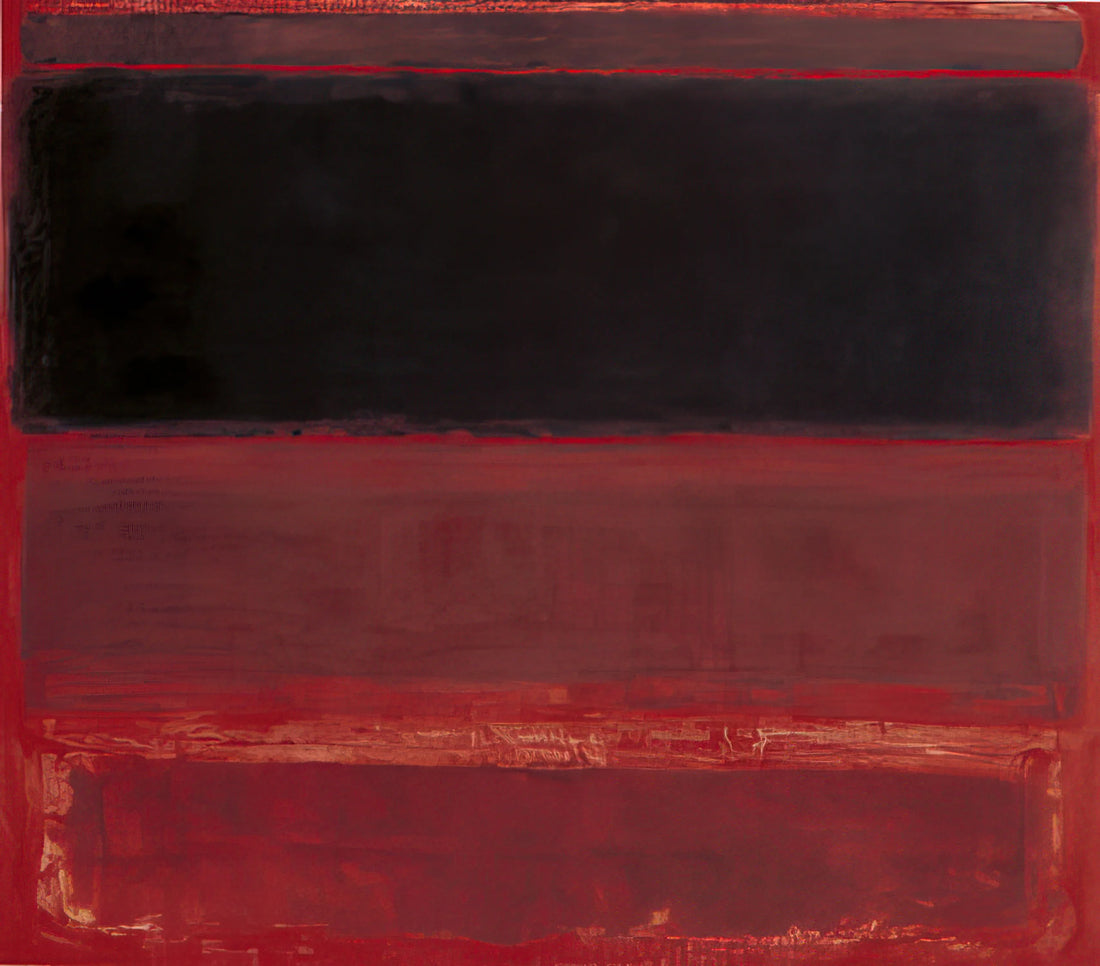 Mark Rothko 1958: The Pinnacle of Color Field Painting and Emotional Abstraction - Four Darks in Red - 1958 by Mark Rothko