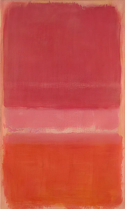 Mark Rothko 1968: Clearing Away the Veil to Reveal Transcendent Color - Untitled Red - 1956 by Mark Rothko