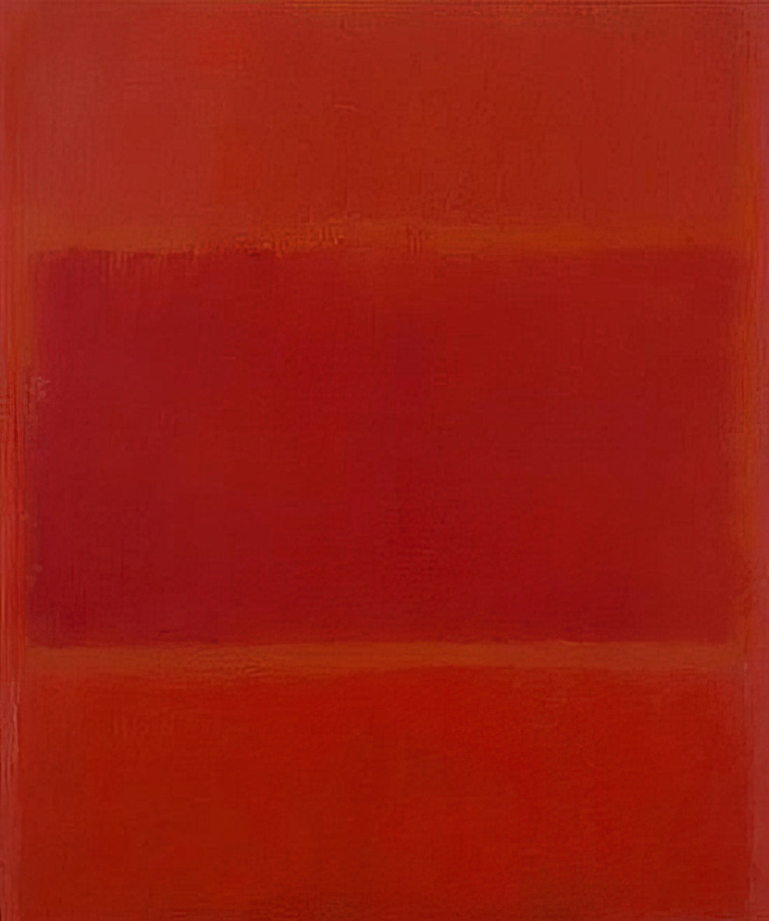 Mark Rothko Art Style: A Deep Dive into the Emotional Power of Color Field Painting - Red and Orange - 1955 by Mark Rothko