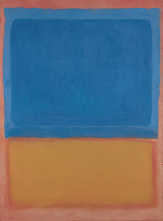 Mark Rothko Painting 207: A Deep Dive into the Artist's Color Field Masterpiece - Untitled Red, Blue, Orange - 1955 by Mark Rothko