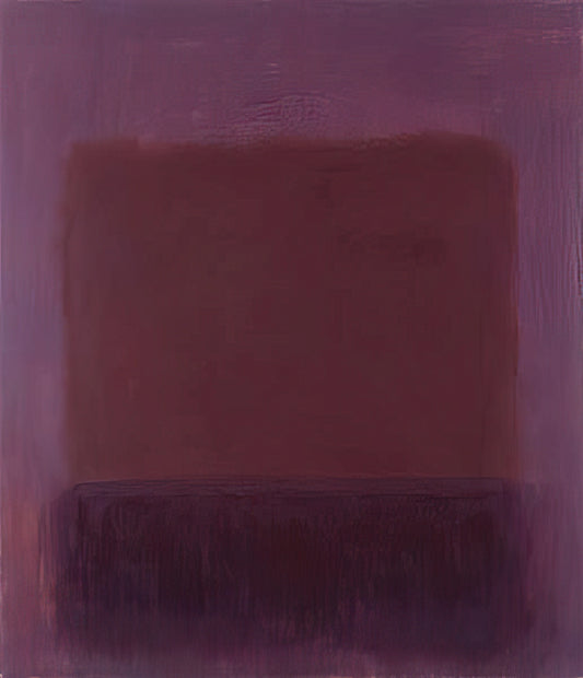 Mark Rothko Paintings Cost: Understanding the Market for Abstract Expressionist Masterpieces - Purple Brown - 1957 by Mark Rothko