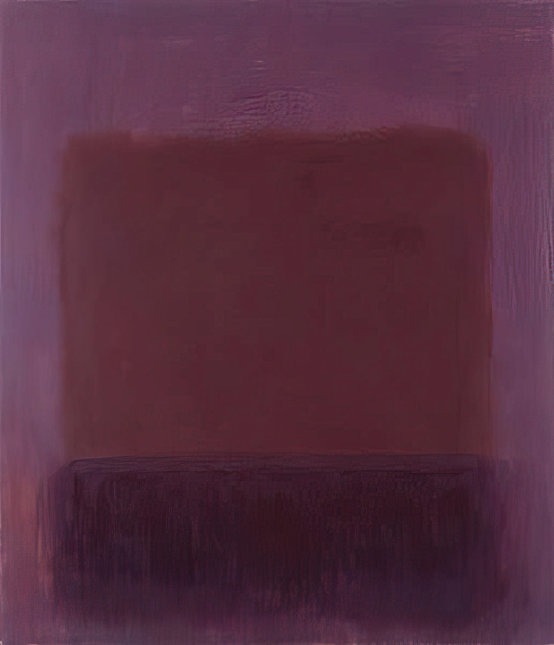 Mark Rothko Paintings: A Curated Guide to His Most Iconic Works and Color Field Legacy - Purple Brown - 1957 by Mark Rothko